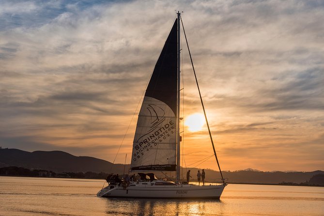 Knysna Sunset Sailing Cruise, Light Dinner & Bubbly - Setting sail from the Knysna Waterfront