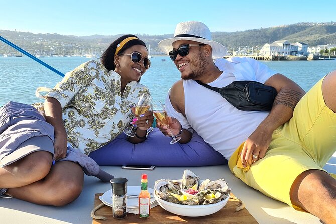 Knysna Sunset Sailing Cruise with captain's steak Braai & Bubbly - What the LaraBella offers on board