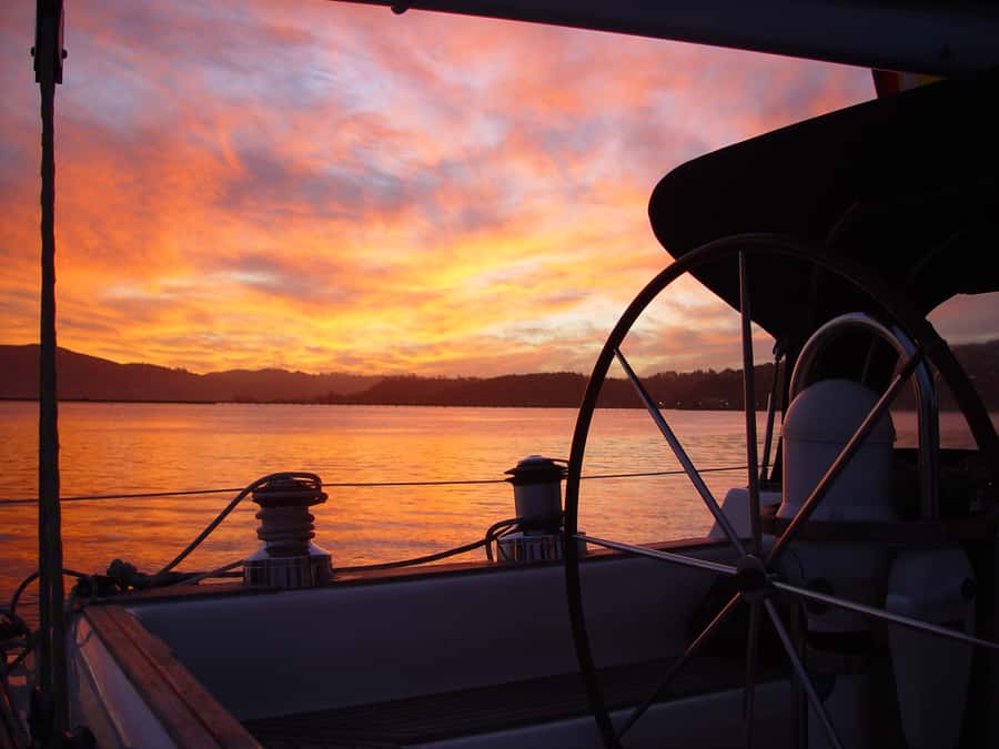 Knysna Sunset Sailing Cruise with Light Dinner and Wine - Starting at Drydock Food Co