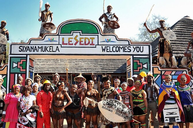 Lesedi Cultural Village - Drumming, singing, and a high-energy dance show