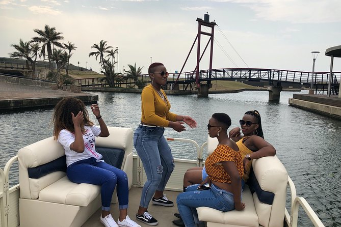 Luxury Canal Boat Cruise - Fun Things Durban Ushaka - Views, Photos, and the Hot Durban Sun