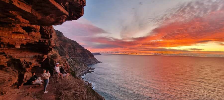 Luxury Cape of Good Hope & Penguin Tour - St James Beach and the colorful bathing huts