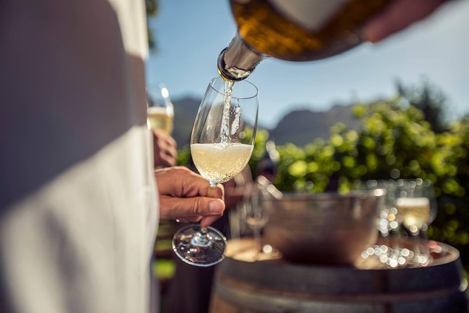 Luxury Wine Tour with Lunch - Paarl starts with wine and cheese