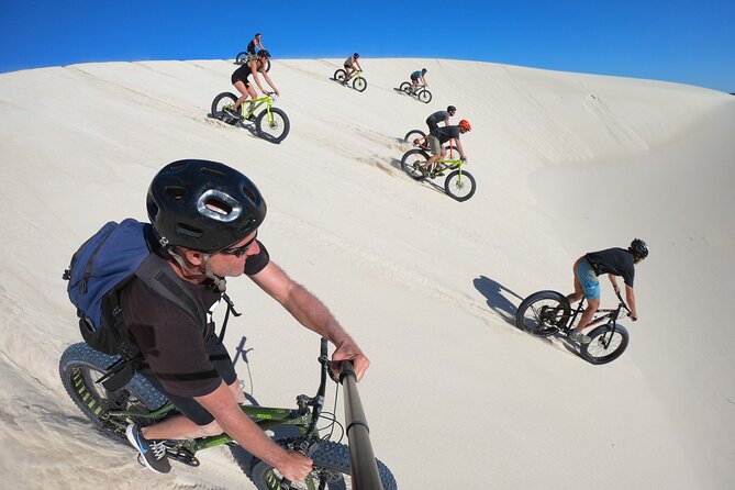 Morning Fatbike Dune Tour - Learning to handle a fatbike on soft sand