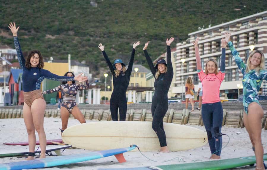 Muizenberg Cape Town: Private Surf Lesson - The first land lesson: safety, balance, and the pop-up