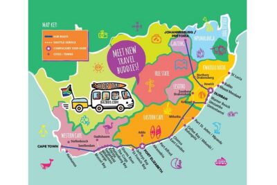 One-Way Hop-on Hop-off Bus from Port Elizabeth to Cape Town