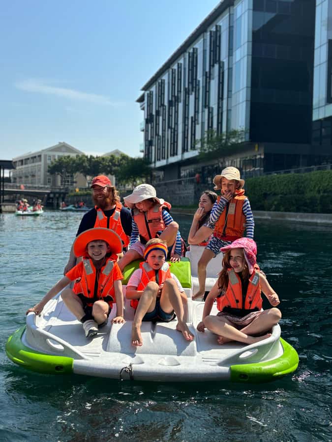 Pedal Boat Ride V&A Waterfront - Cape Town - Is $9 per person good value?