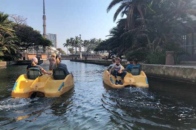 Pedal Boat Rides on Durban Point Waterfront Canals - Fish spotting in protected water