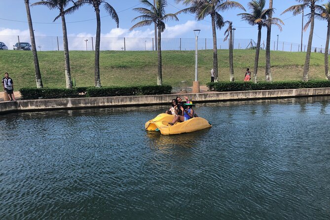 Pedal Boat Rides on Durban Point Waterfront Canals - A good choice for couples and families