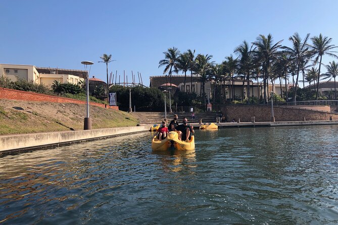 Pedal Boat Rides on Durban Point Waterfront Canals - Weather, timing, and small practical details