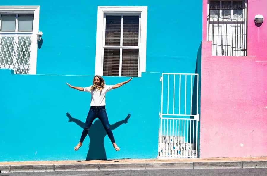 Photoshoot Session: Cape Town Bo-Kaap! - Getting comfortable in front of the camera