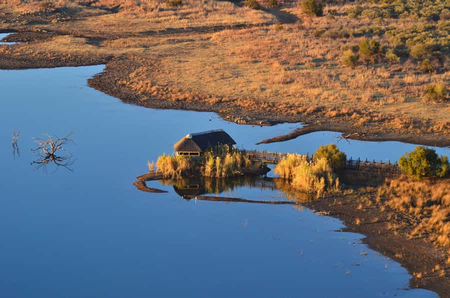 Pilanesberg National Park/Sun City Hot Air Balloon Safari - Breakfast at a private lodge