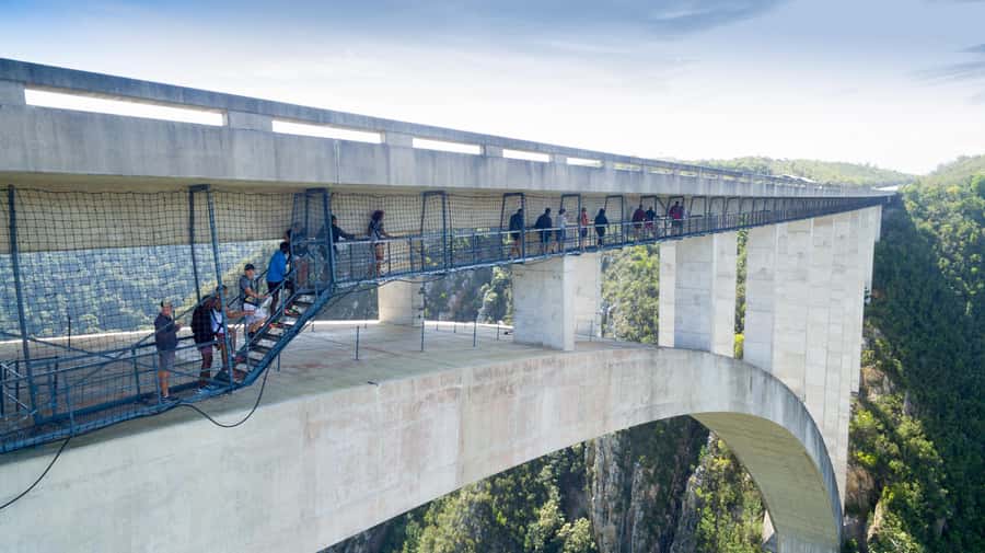 PLETTENBERG BAY: Bloukrans Bridge Skywalk Tour and HangOut - Who will get the most from the $23 price