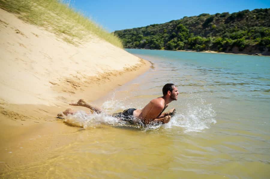 Port Elizabeth: Sandboarding with Short Boat Trip - Key points to know before booking