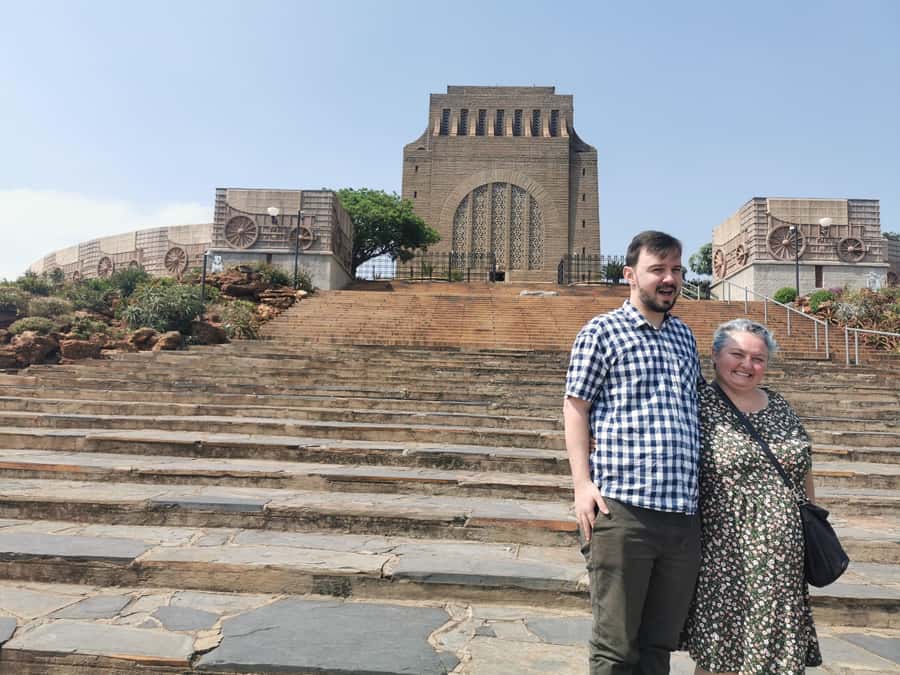 Pretoria Tour-Voortrekker Monument, Town, Union Buildings - Paul Kruger House and a more personal chapter