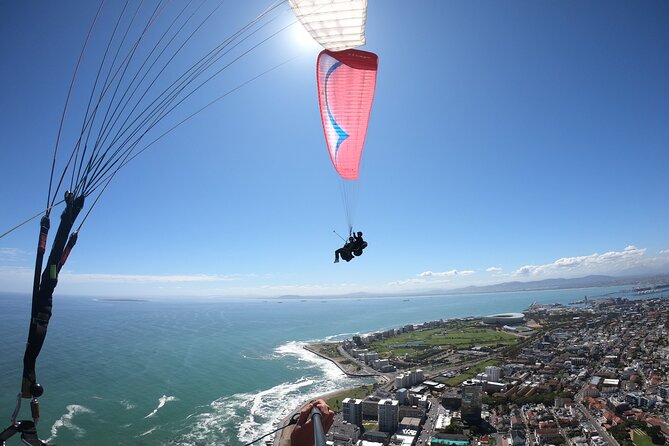 Private Exclusive Tandem Paragliding Experience in Cape Town - A calm glide or a more energetic flight