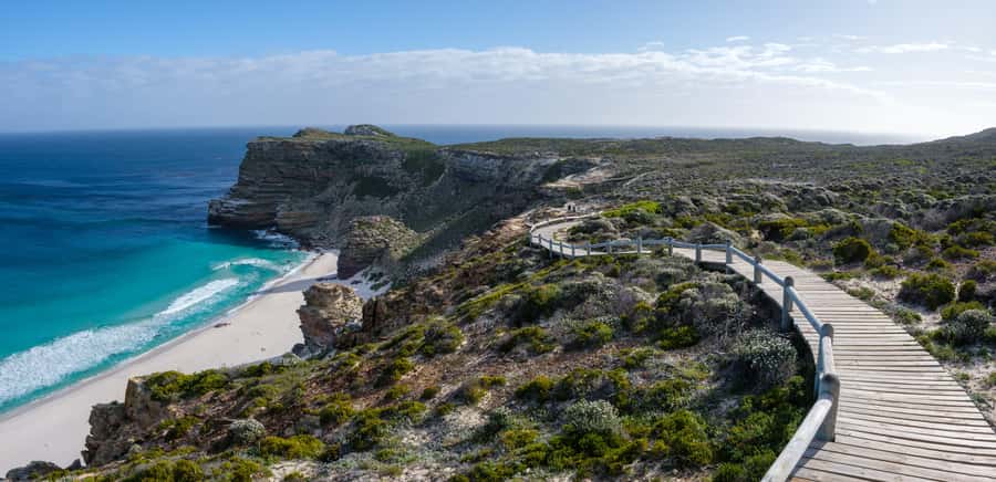 PRIVATE FULL DAY CAPE PENINSULA TOUR - The return through Muizenberg and Constantia