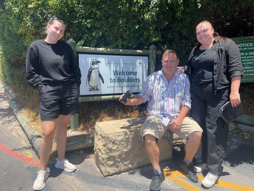 Private Tour:Cape of Good Hop>Chapman’s >Penguin>Seal island - The Cape of Good Hope name board and coastal wildlife