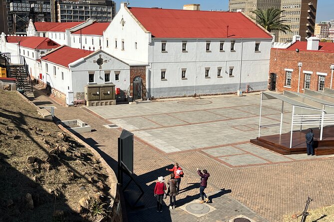 Private Tour in Constitution Hill - Entering the old prison complex