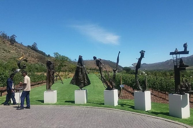 Private Wine tasting Cape Town Wineries Stellenbosch Franschoek Paarl full Day - Paarl and the winery at the foot of Paarl Rock
