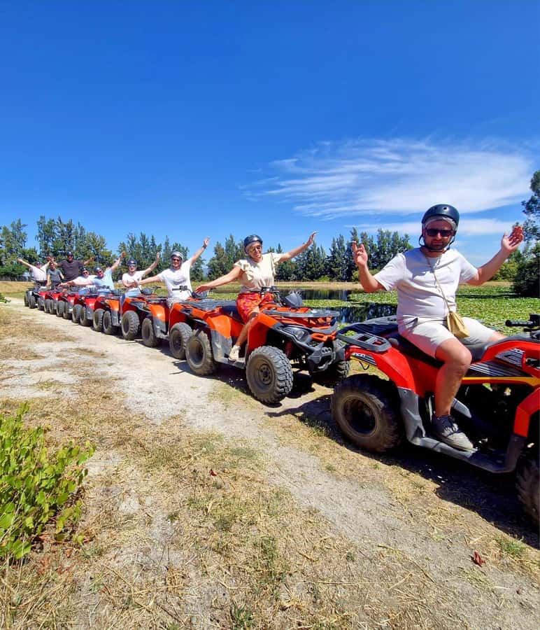 QUAD BIKE FUN RIDE IN PAARL, BATTLE BUNKER WITH WILDX - The ride itself: rugged ground, vineyard trails, and fresh air