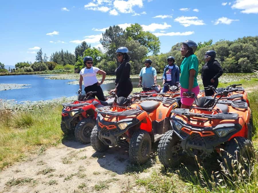 QUAD BIKE FUN RIDE IN PAARL, BATTLE BUNKER WITH WILDX - Dust protection is an extra cost
