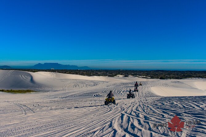 Quad bike in the Atlantis sand dunes Cape Town - How the guides shape the experience