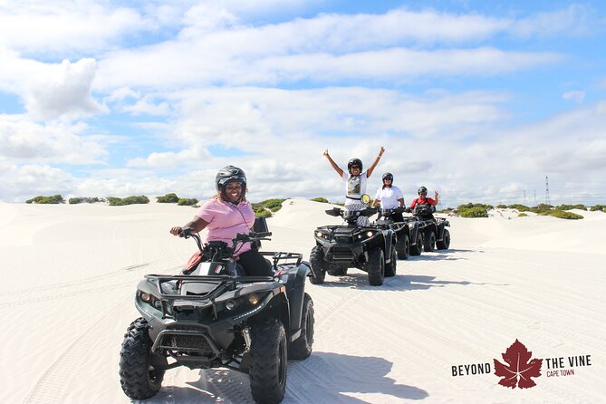 Quad bike in the Atlantis sand dunes Cape Town - Who should book this Atlantis Dunes tour?