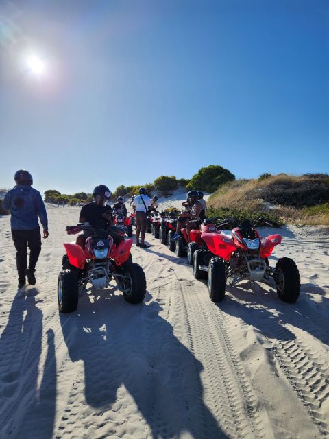 Quad biking Cape Town Atlantis Dunes - The Safety Briefing and First Ten Minutes