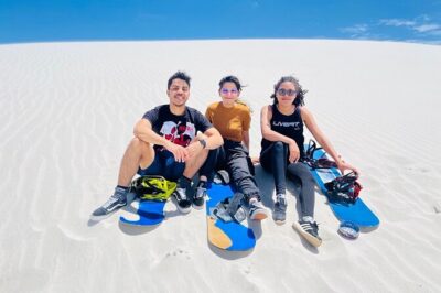 quadbiking and sandboarding combo