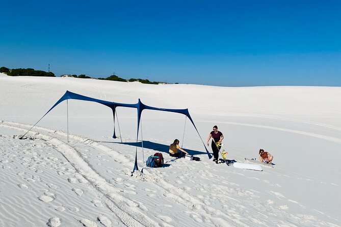 quadbiking and sandboarding combo - Why the dunes make the short format work