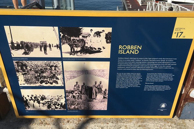 Robben Island Tour - Hotel Pick-Ups & stops at interesting places pre/post tour - Walking through the prison with a former prisoner