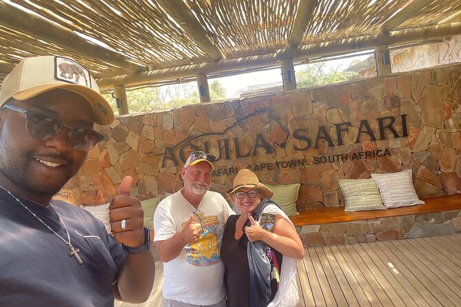 SAFARI Aquila Game Reserve - Round trip + Lunch incl. (Cape Town) - How the price works out at $276.39