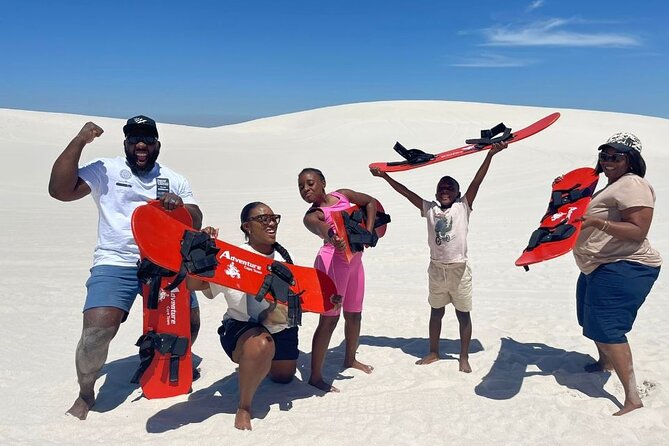 Sandboarding Atlantis Dunes Cape Town - Walking into the Atlantis Dunes