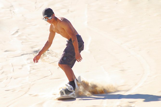 Sandboarding with a Short Boat Trip - Leaving Colchester by boat