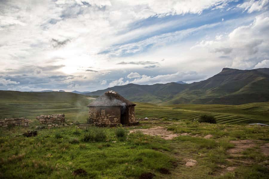 Sani Pass and Mokhotlong in Two Days - Returning through the valley in search of the Bearded Vulture