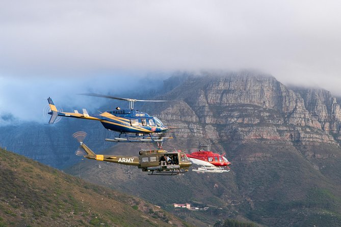 Scenic Cape Point Helicopter Tour from Cape Town - The sparkling wine finish