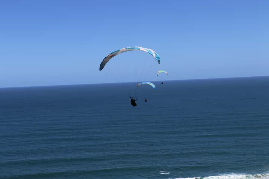 Sedgefield: Standard Tandem Paragliding Flight - Taking off above Sedgefield