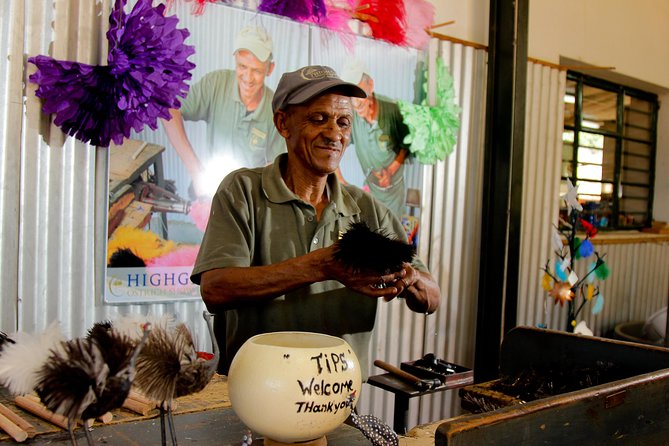 Skip the Line: Highgate Ostrich Farm Tour Ticket - Feeding an ostrich by hand