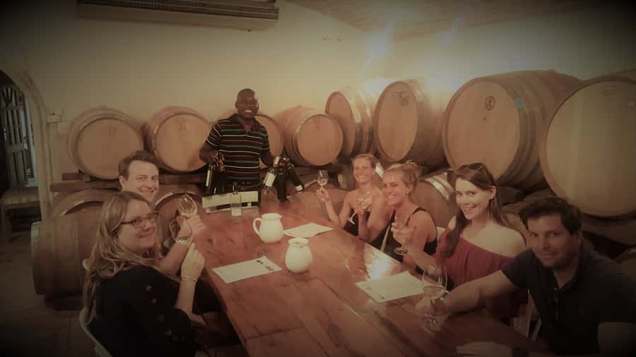 Stellenbosch: Hop-On Hop-Off Northern Route Wine Tour - Simonsig for sparkling wine