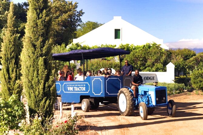 Stellenbosch Wine Tractor hop-on-hop off wine tasting tour - Why the tractor is part of the fun