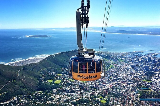 Table Mountain, Historic City and Winelands Private Day Tour - Table Mountain: the big opening view