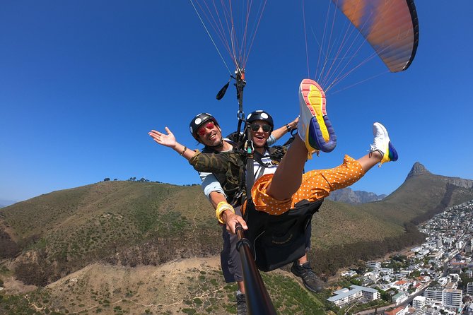 Tandem Paragliding in Cape Town - Takeoff: less dramatic than the name suggests
