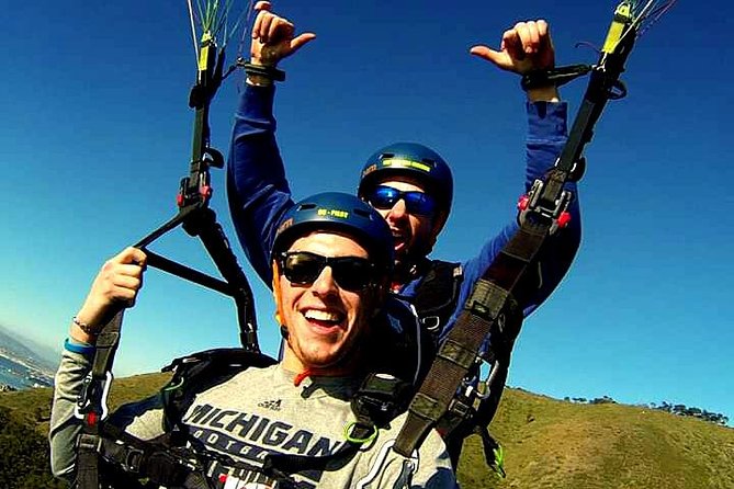 Tandem Paragliding In Cape Town (Icarus) - Getting Ready for the Tandem Flight