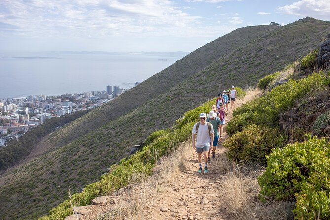 The Mountain to Sea Adventure - Descending toward Camps Bay