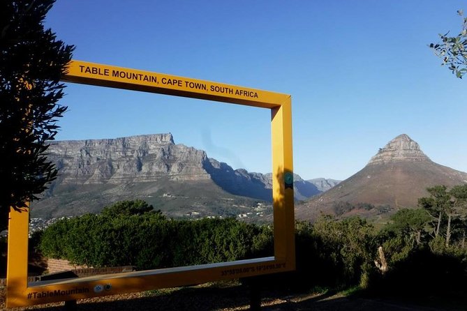 Trail running Lion's Head to Signal Hill Morning Run - Lion’s Head and Signal Hill from the trail