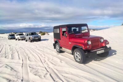 WildX Adventures Jeep 4×4 White Sand Dunes in Cape Town Atlantis