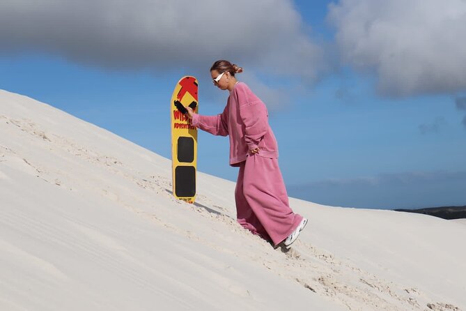 WildX Sandboarding the Real White Sand Dunes Atlantis Cape Town - How the two-hour format works for you