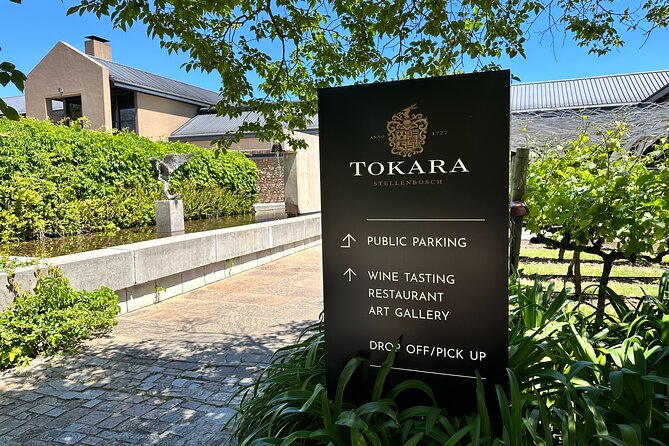 Wine Tasting in Cape's Top Three Winelands Private Tour - Tokara on the hill above Stellenbosch